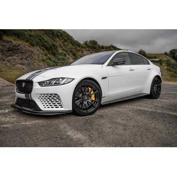 Matt Black Gunmetal Forge Auto roule les rais concaves agressifs