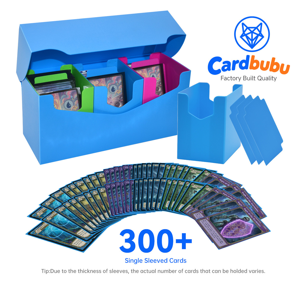 Trading Card Game Magic Booster Box Storage Yu Gi Oh Card Deck Holder