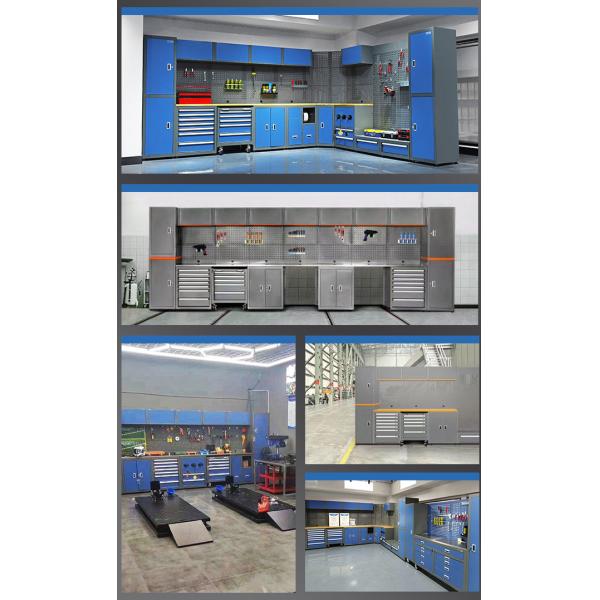 Верстак гаража шкафа инструмента комбинации блоков гаража мастерской стальные большие/мебель металла
