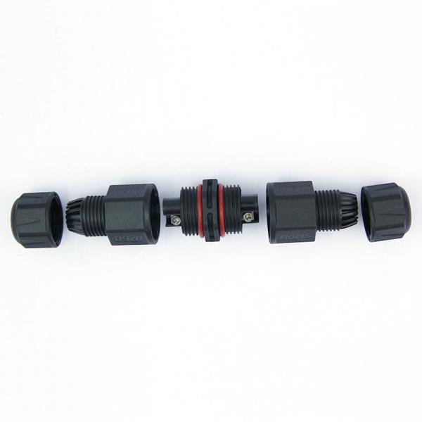 Водоустойчивый на открытом воздухе соединитель винта Пин соединителей 3 освещения