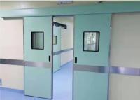 Porta deslizante automática de folha única e hermética para salas limpas e hospitais