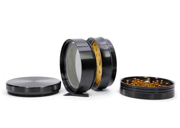 4 Layers 63mm Grinder Aluminium Alloy Lightning Tobacco Smoking Accessories Herb Pepper Grinders