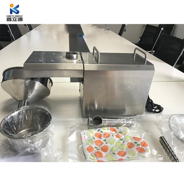 Uganda Sesame Oil Making Machine with 2-3kg/Hour Capacity and 304 Stainless Steel Material