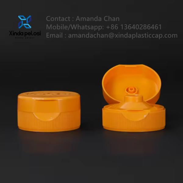 Grado de fabricación de alimentos Flip Spout Cap Ketchup Cap para el ketchup, embalaje líquido de alimentos
