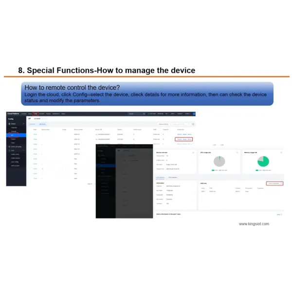 Enterprise Cloud Wireless Ap Administration Platform