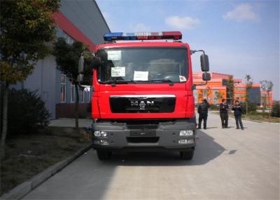 Seis tanques de água de alumínio 5684L do fluxo 60L/S da bomba do carro de bombeiros do petroleiro da água dos assentos
