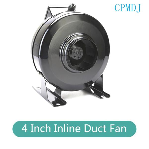 Hydroponics Grow Tent Ventilation 4 Inline Exhaust Ducted Fan Motor