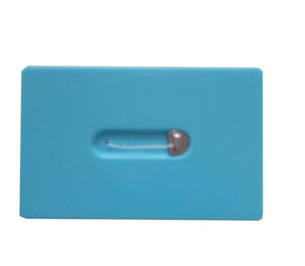 Polyester Dental Floss Card / 10 Meters Oral Care Dental Flosser Picks with Mirror