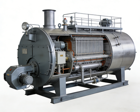 12.5 20 25 Bar Biomass Steam Boiler With Automated Digital Control Panel 0.5-10t