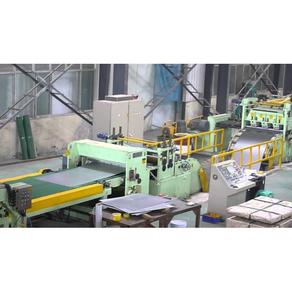 0 - 40 M / Min Steel Slitting Machine 12 Ton Coil Weight 480 - 520mm Coil I.D
