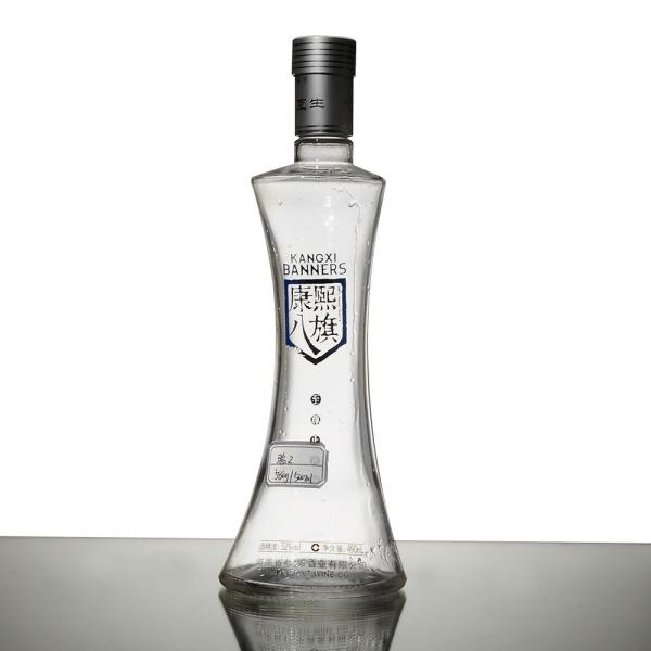 Super Flint Glass Custom Design 700ml Square Liquor Bottle for Vodka or Olive Oil