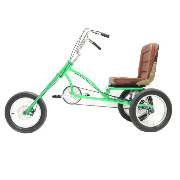 16 Single Speed Tricycle With Disc Brake 160mm High Carbon Steel Handlebars Stem