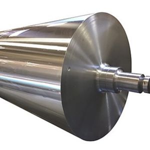 Rodillo de refrigeración con cromo duro para la extrusión de láminas de plástico con diferencia de temperatura ≤ 0,5 grados y dureza HRC62