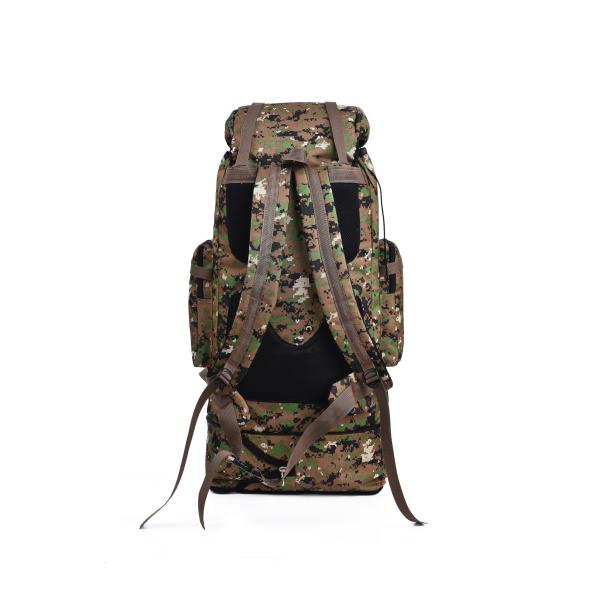 Acceptable OEM/ODM Camouflage Pattern 100L Mountaineering Bag for Outdoor Activities