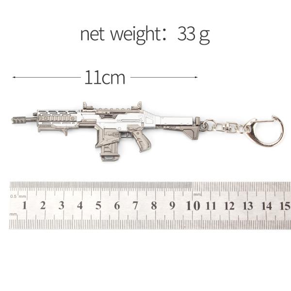 Helmlock Assault Rifle Apex Legends Gun Keychain Gun Model Keychain