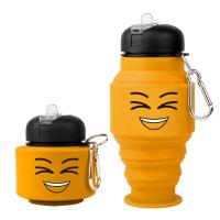 Viagem Desporto Portátil Fota de água dobrável de silicone reutilizável impermeável dobrável para ginásio