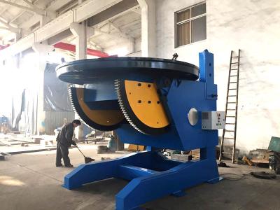 Heavy Duty 2 Axies 30 Ton Pipe Welding Positioners Height Adjust Wireless Control
