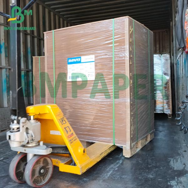 Brown Unglazed Uncoated Matte Surface 70g 80g Natural Sack Kraft Paper