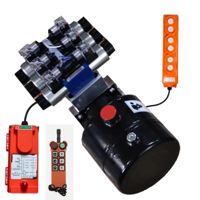 Lightweight DC12V-DC72V Compact Hydraulic System Power Pack Energy Efficient