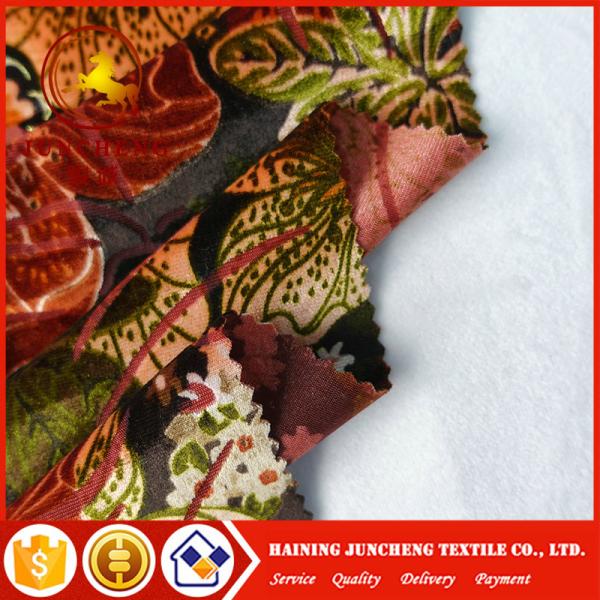 wholesale burnout 100% silk velvet fabric