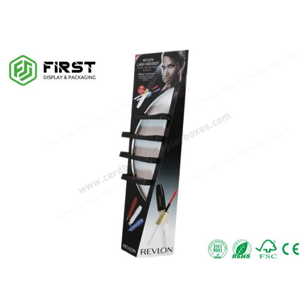 Custom Retail Printed Pop Cardboard Cosmetic Display Carton Floor Display Stand