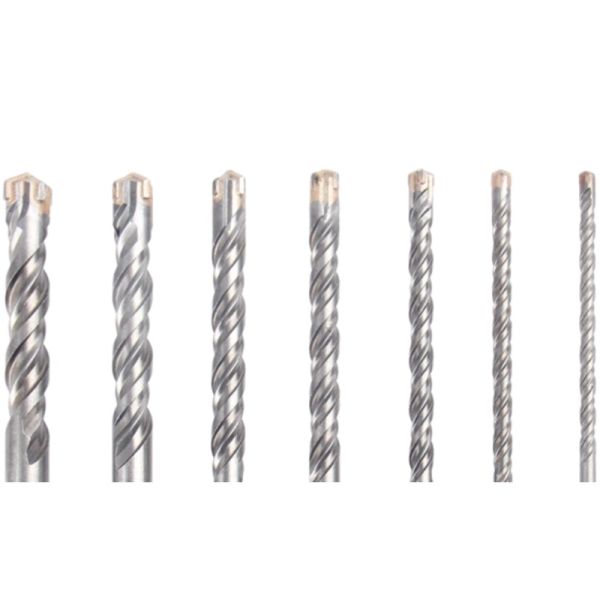 Carbide Cross Head SDS Max Rotary Hammer Drill Bit With Tip U Flute