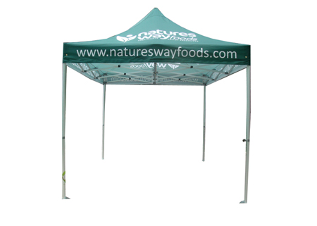 Safety Outdoor Folding Tent , Outside Canopy Tents Single Or Double Sided Printed