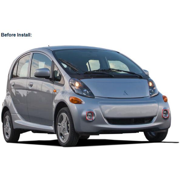 Mitsubishi i-MiEV car front led fog light replacement DRL driving daylight
