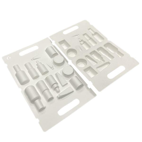 Bagasse Wet Press Pulp Tray For Skin Care Products 1.5mm Thickness