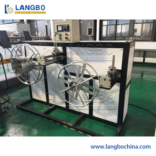 PVC UPVC PE HDPE Snakeskin Pipe Clear Hose Transparent Soft Pressure Plastic Water Fiber Reinforced Garden Braided Hose Pipe Production Line Making Machine