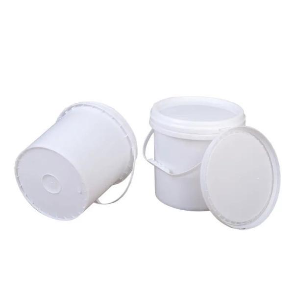 Round Plastic Bucket With Lid For Seed Storage Plastic Pails With Lids