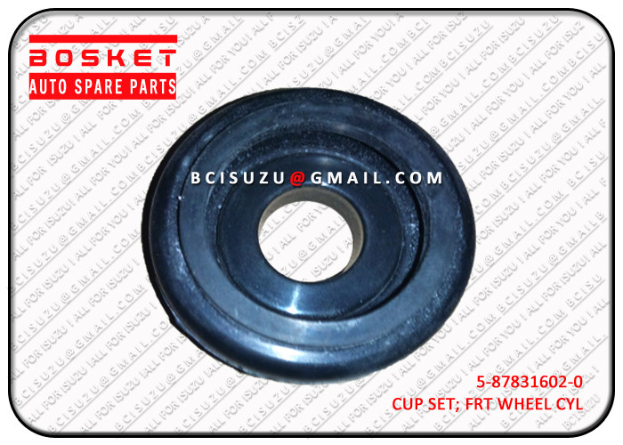 5-87831602-0 чашка переднего колеса частей NPR55 4jb1 тормоза Isuzu установила 5878316020
