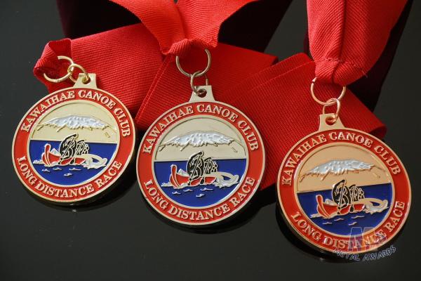 Rowing Gifts Competition Medals And Medallions Sports Day Medals With Red Ribbon