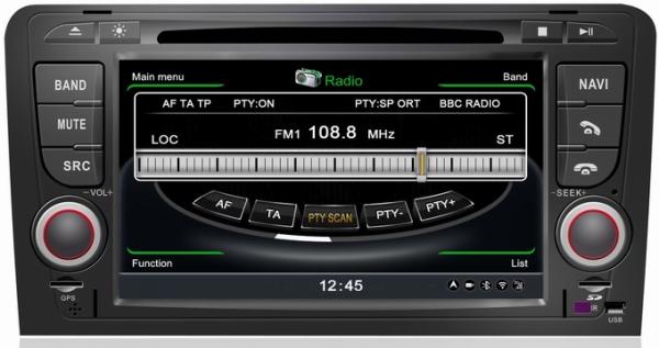 Ouchuangbo Car Navi Multimedia for Audi A3(2003-2011) 3G Wifi Auto Video DVD S100 System
