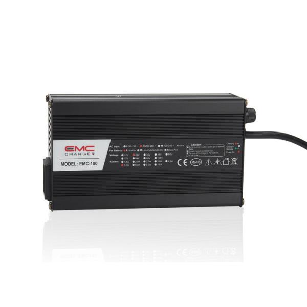 EMC-180 48V 3A Aluminum case lead acid/ lithium/lifepo4 battery charger with 4