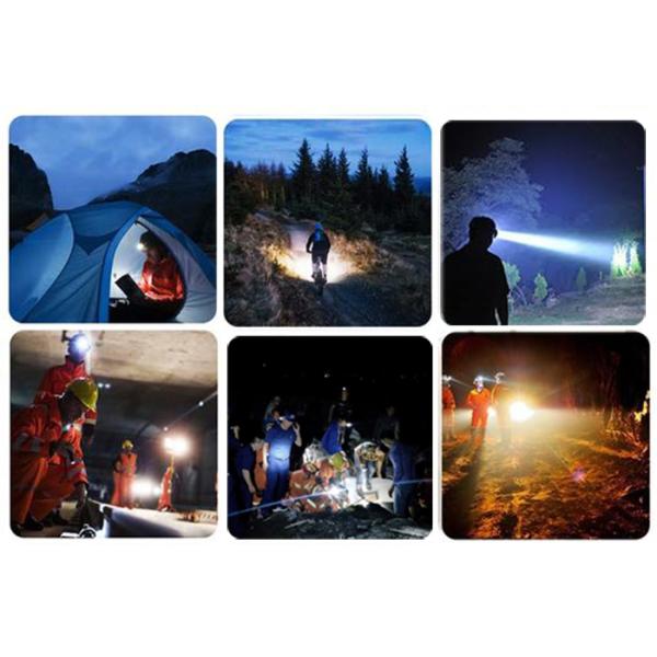 Smart 3W IP64 Rechargeable LED Motion Sensor Headlamp For Hiking