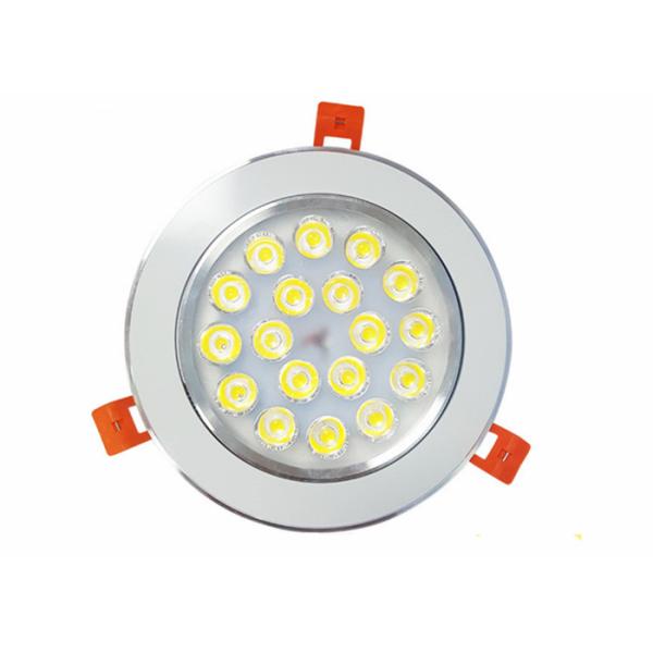 18 W Ceiling LED Down Light AC85-265 V Input Voltage For Shop / Home / Office