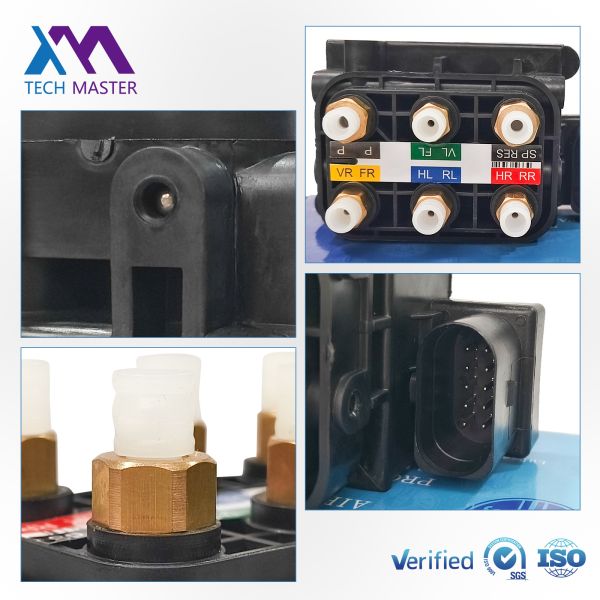 0993200200 0993200258 New Air Compressor Valve Block Control Unit Air Suspension Pump Solenoid Valve Block for W213 W253 C238