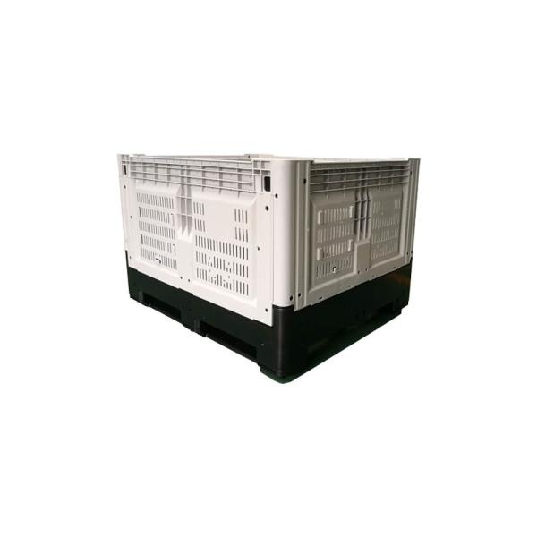 Wholesale Large Stackable Boxes Plastic Pallet Containers Heavy Duty Logistics 100% Recyclable 1200*1000*810mm