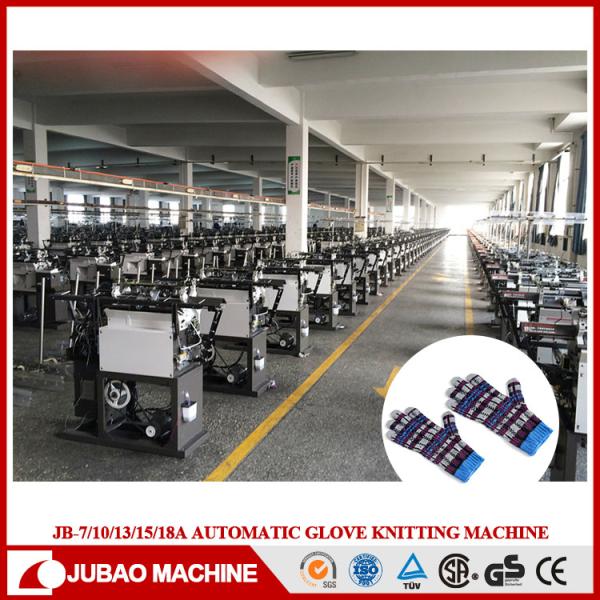 Автоматические перчатки хлопка 18G 360Pairs 24H шить вязать делая машины