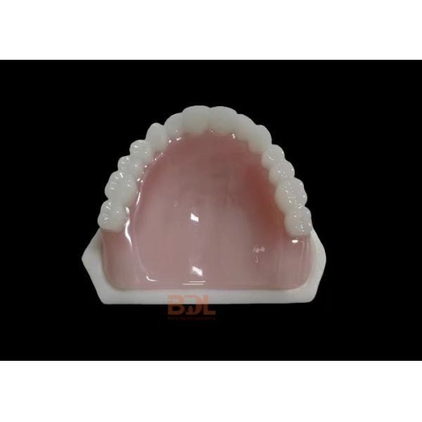 Lightweight Full Acrylic Dentures With Natural Gum Color Biocompatible Acrylic Resin