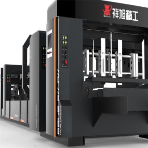 高速で安定した性能を持つ完全に自動的な紙箱フォルダーグルー 縫製機