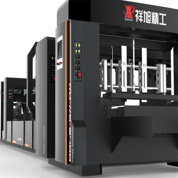 高速で安定した性能を持つ完全に自動的な紙箱フォルダーグルー 縫製機