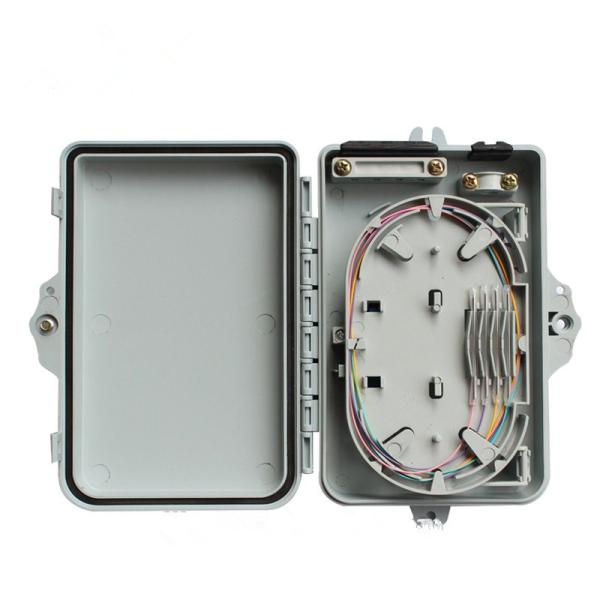 4 / 8 / 12 Core Outdoor Fiber Optic Termination Box With SC Adaptors And Pigtail