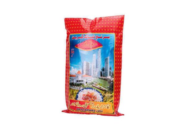 10Kg - 25Kg Polypropylene PP Woven Rice Bag , Laminatted Polypropylene Grain Bags