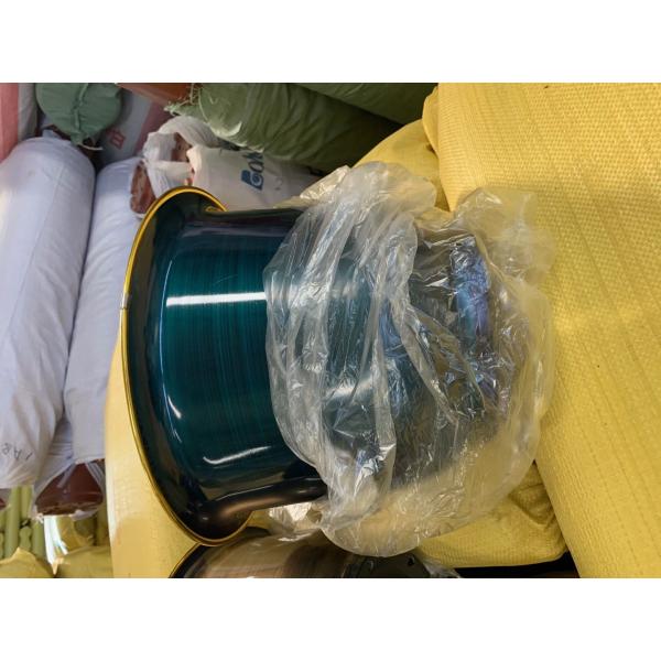 Chinese style  light yellow stoving varnish ceramifinish plant pot with gold edge orchid flower pot