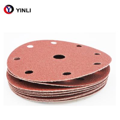 #80 Aluminum Sanding Disc Aluminium Cut Off Wheel 5'' 125mm For Wood