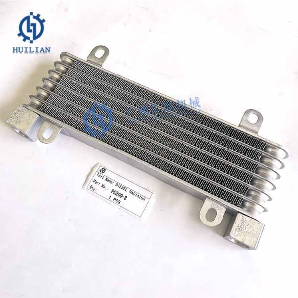 Système de refroidissement d'OEM de radiateur de PC200-8 PC200LC-8 à huile hydraulique de réfrigérant de radiateur de condensateur diesel de climatisation