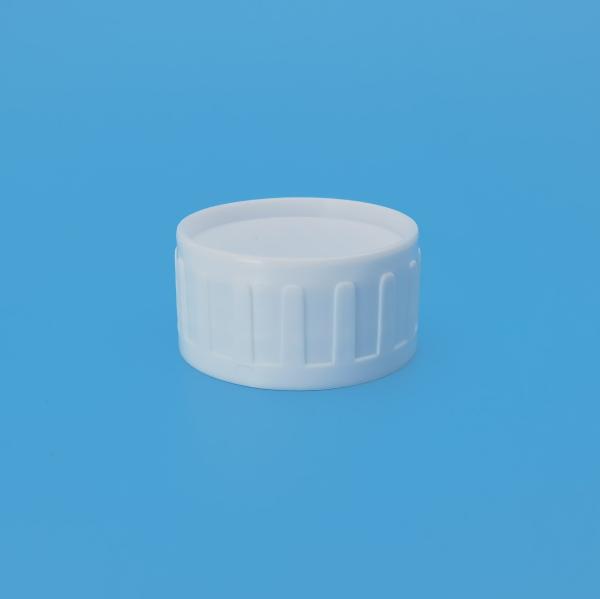 38/410 White Plastic Screw Cap Makeup Remover Water Bottle Cover