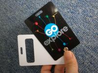 Carte RFID NFC en PVC et PET 13.56MHz ISO14443A 0,8 mm - 0,84 mm Épaisseur